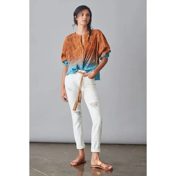 NWT Anthropologie Pilcro The Slim Boyfriend Jeans Size 32. A42 - Picture 4 of 10